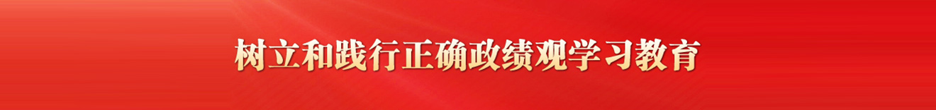 树立和践行正确政绩观学习教育